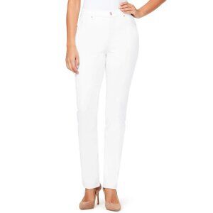 Women's Gloria Vanderbilt Amanda Classic Jeans ... Color: Vintage White Size: 18